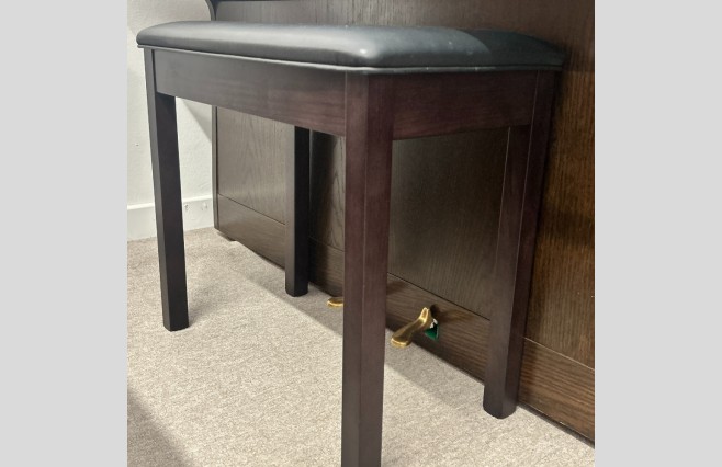 Bentley Dark Satin Oak 108 Upright Piano, Used Trade Price Bargain (SN:150772) - Image 14